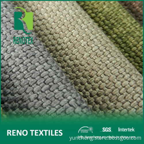 100%Polyester Linen Imitation Bonded Sofa Fabric